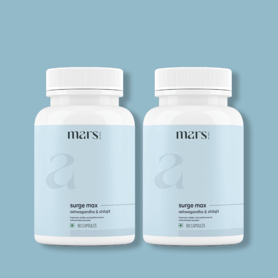 Natural Testo Booster - Shilajit, Ashwagandha, Safed Musli, Gokshura