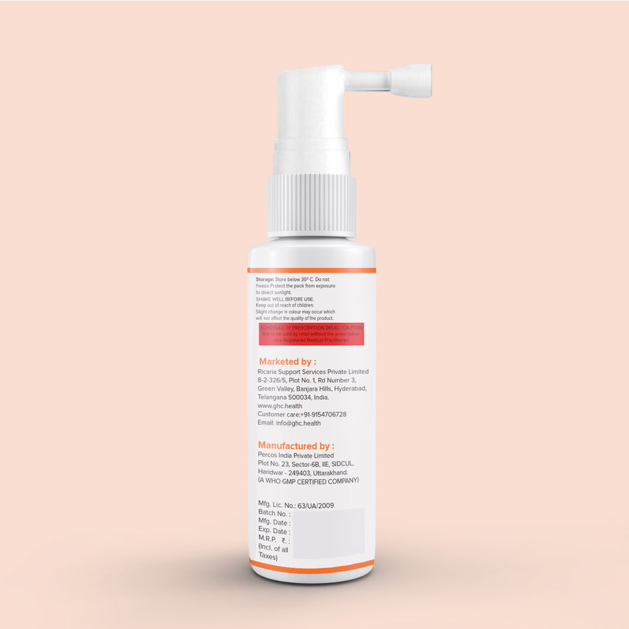 Beard Growth Serum (60 mL) | beard growth solution | Grow Beard | 5% Topical Solution for beard