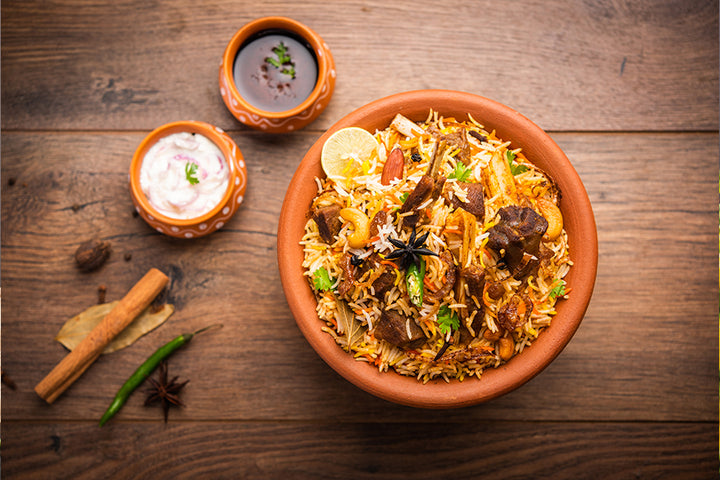 A bowl of biryani | Is Biryani a Healthy?