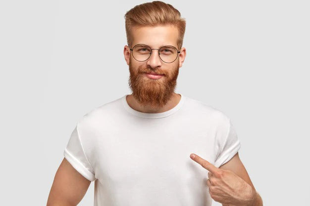 Male modal with trendy beards | Beard wax