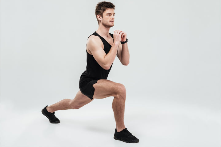 a man doing leg workouts