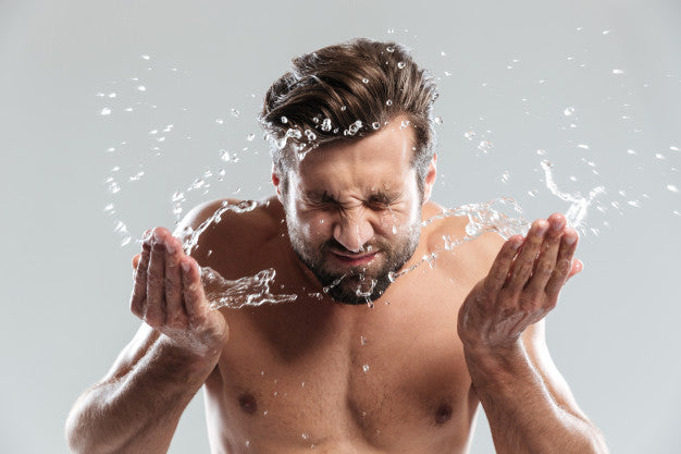 How to wash beard