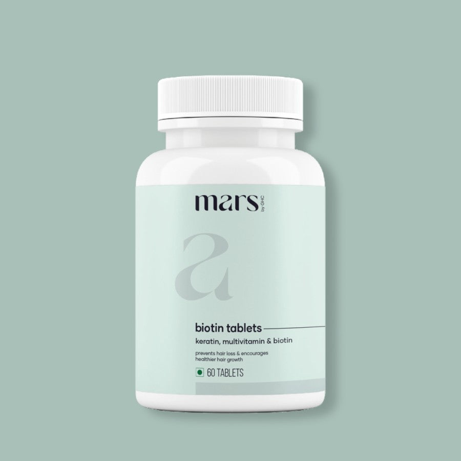 Biotin tablets for hair growth by Mars