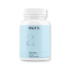 Mars Pure Lion's Mane Caps: Powered with Moringa, Tongkat Ali & Cod Liver Oil (60 N)