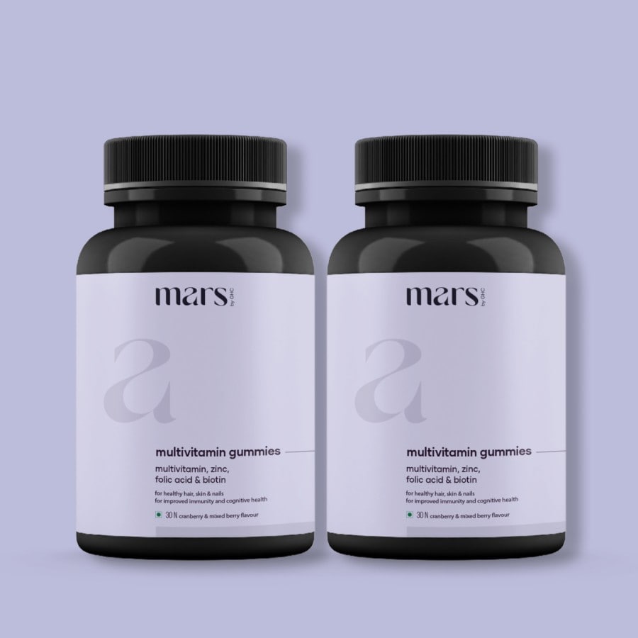 Multivitamin Gummies for Men | Powered With Multiviatmins, Zinc & Folic Acid - (30N)