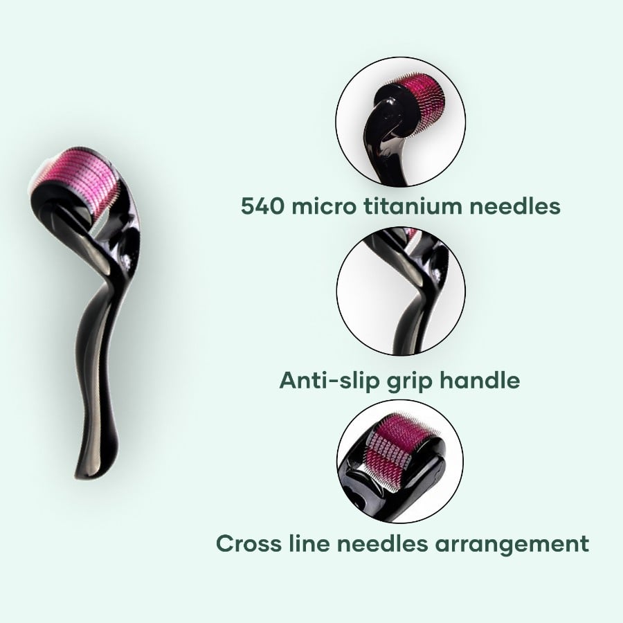 Best Derma Roller for Hair Growth (0.5 mm)  mars by GHC