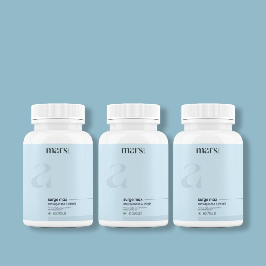 Mars Tablets For Men Mars Surgemax Natural Capsules With Shilajit ...