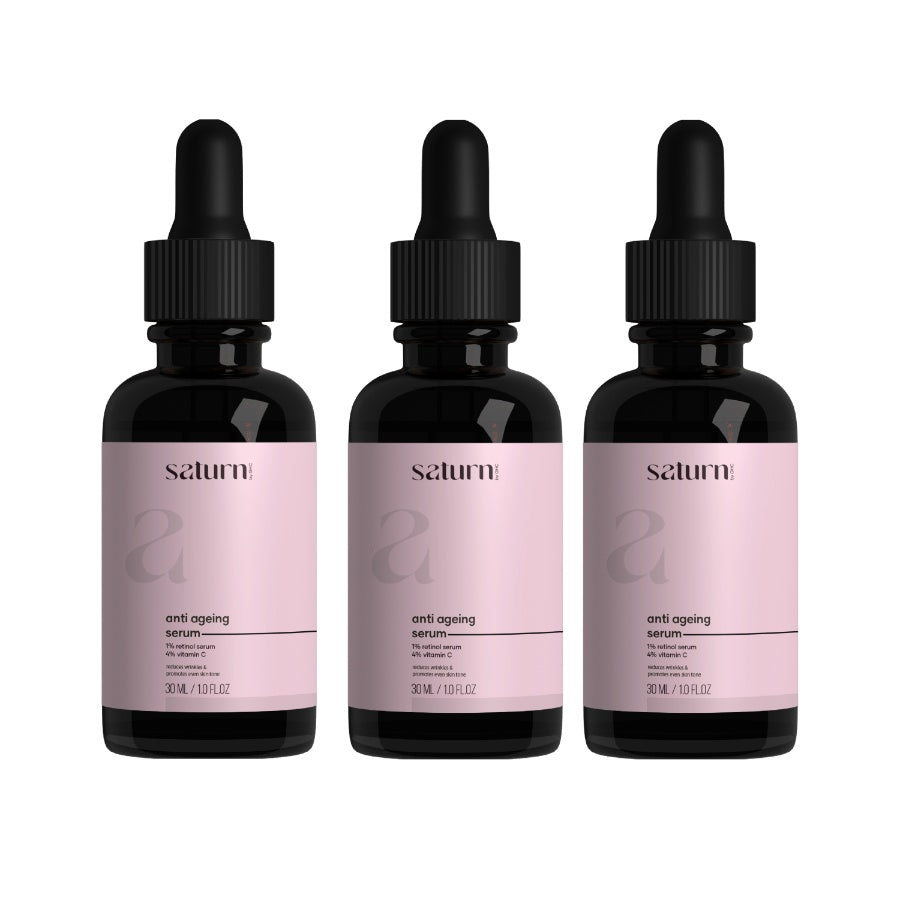 1% Retinol + 4% Vitamin C Anti-Ageing Serum