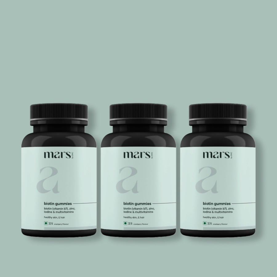 Biotin Gummies for Hair with Zinc