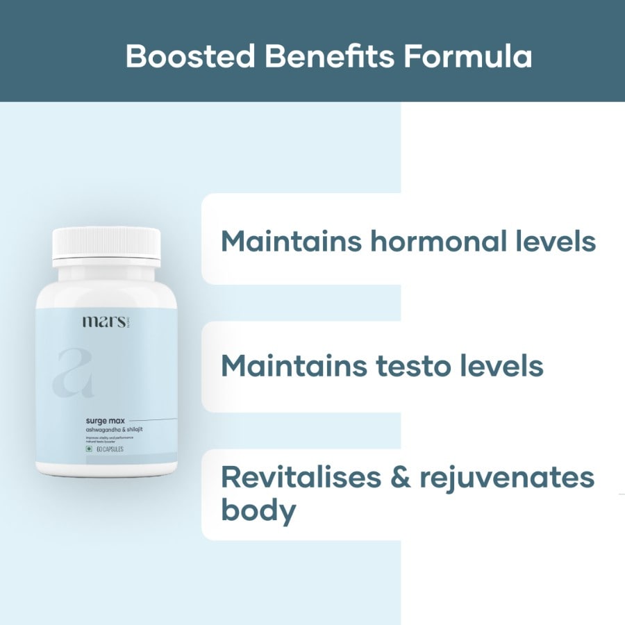 Surge max boosted benefits formula