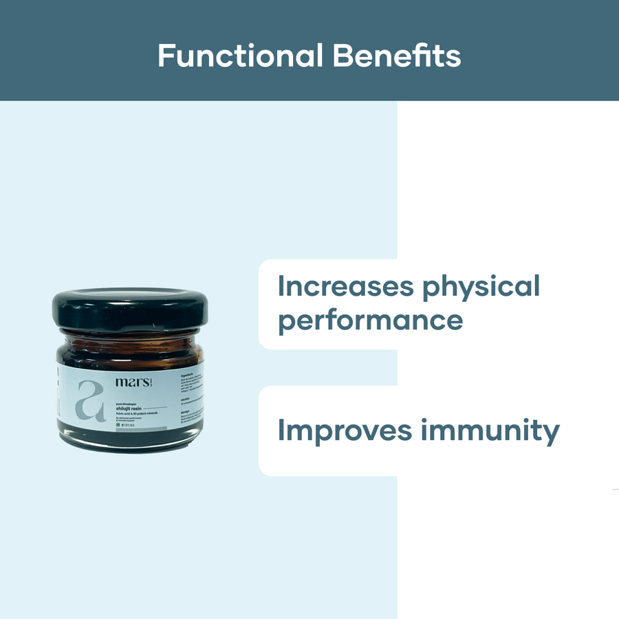 Shilajit functional benefits