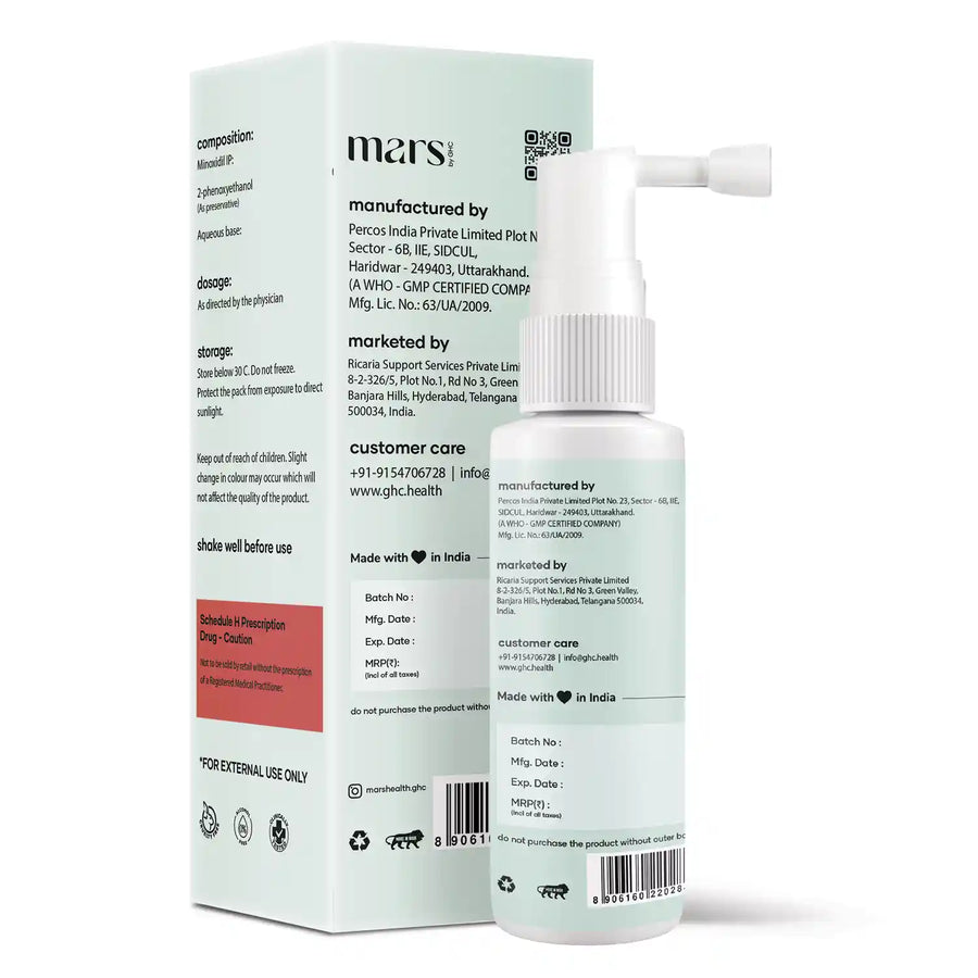 Minoxidil 5% Topical Solution for Thinning Hair