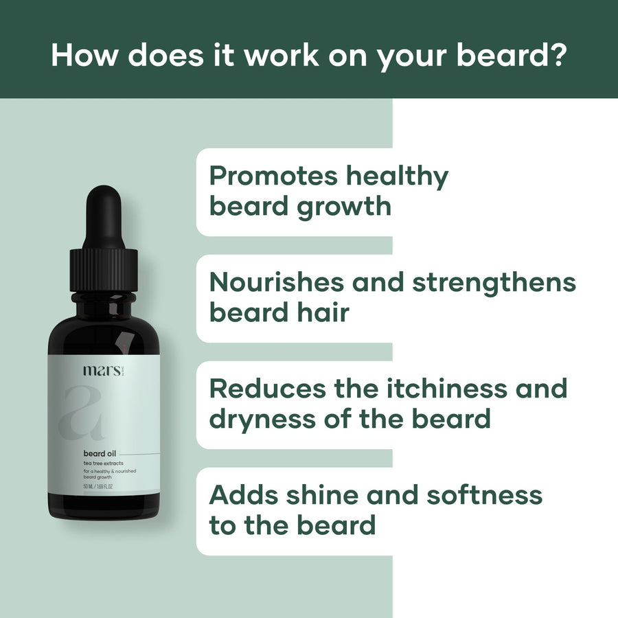 Beard Growth Oil for Smooth Beard
