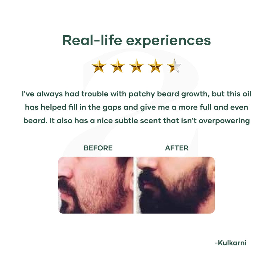 Beard Growth Oil for Smooth Beard