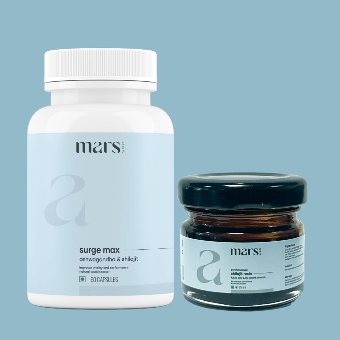 Complément Alimentaire Mars GHC Surge Max - Ashwagandha & Shilajit - 3 Capsules