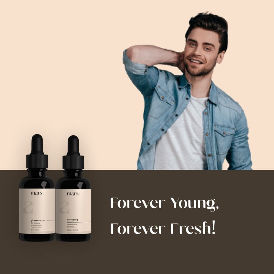 Forever young kit (Gloww skin serum, Anti Ageing Serum)