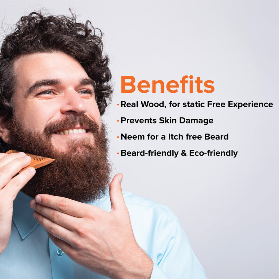 Beard Growth Kit |  Beard Comb | Beard Growth Oil