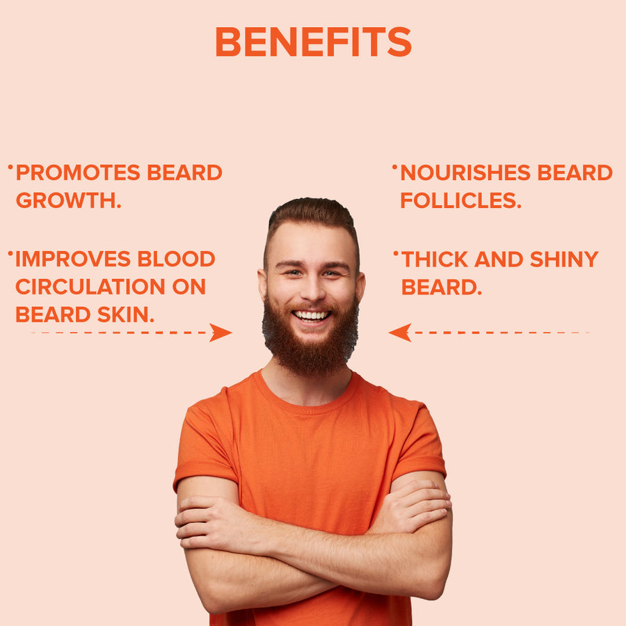 Beard Growth Kit |  Beard Comb | Beard Growth Oil